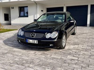 Gebraucht Mercedes CLK200 163 PS (119 kW) 2003 Schwarz Coupé