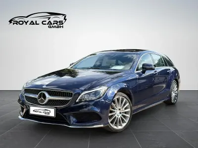 Gebraucht Mercedes CLS350 AMG line 258 PS (189 kW) 2016 Blau Kombi