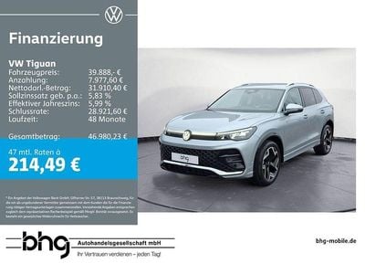 Gebraucht VW Tiguan R-line 150 PS (110 kW) 2026 Oyster silver metallic SUV