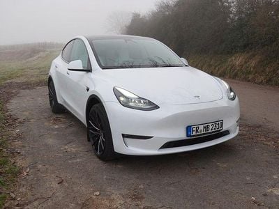 Weiß Gebraucht 2023 Tesla Model Y Long Range AWD SUV | 36.400 € (Fairer Preis)