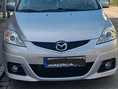 Gebraucht Mazda 5 116 PS (85 kW) 2009 Silber Van / Kleinbus