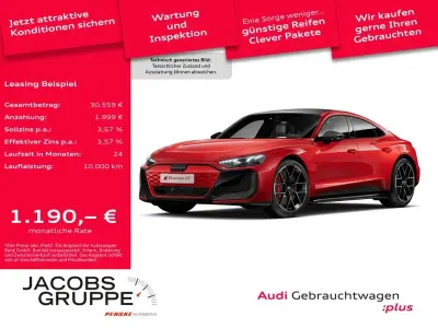 Nuova Audi e-tron GT quattro Performance 456 kW (620 CV) 2025 Rosso Berlina
