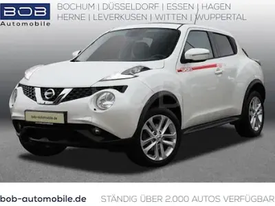 Gebraucht Nissan Juke N-Connecta 116 PS (85 kW) 2018 Weiß SUV
