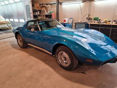 Gebraucht Corvette C3 185 PS (136 kW) 1977 Blau Cabrio