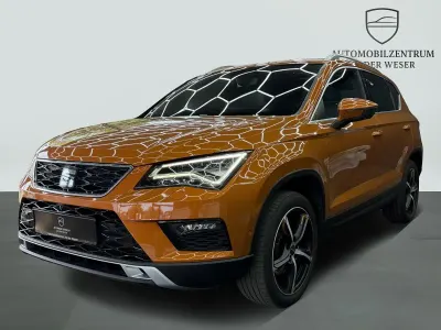 Używany Seat Ateca XCELLENCE 150 KM (110 kW) 2017 Pomarańczowy SUV