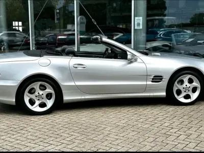 Gebraucht Mercedes SL500 Edition 306 PS (225 kW) 2005 Silber Cabrio