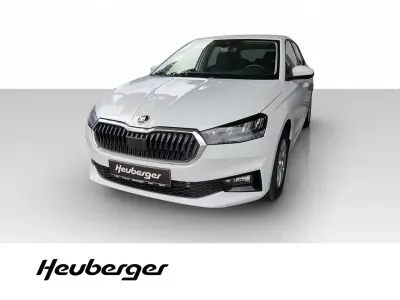 Neu Skoda Fabia Selection 116 PS (85 kW) 2025 Moonweiss metallic Kleinwagen