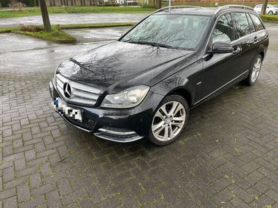 gebraucht Mercedes C200 CDI T-Modell Avantgarde schwarz