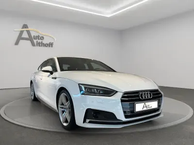 Second-hand Audi A5 Sportback S-Line 190 CP (139 kW) 2019 Alb Hatchback
