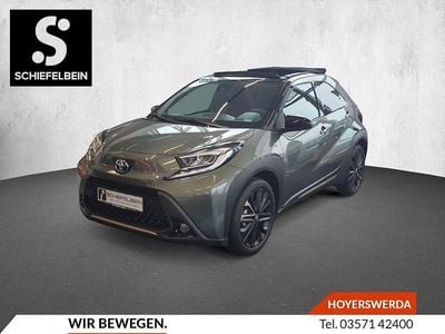 Gebraucht Toyota Aygo X Style 72 PS (52 kW) 2022 Cardamon green metallic SUV