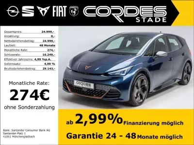 Brugt Cupra Born 150 kW (204 HK) 2022 Blå Hatchback