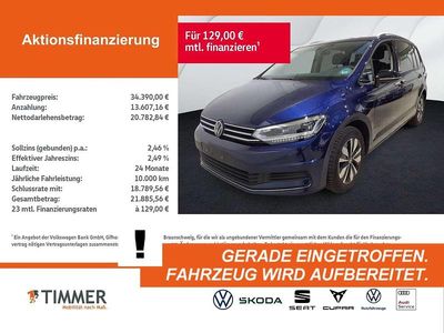Gebraucht VW Touran Goal 150 PS (110 kW) 2025 Blau Van / Kleinbus