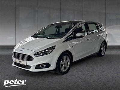 Gebraucht Ford S-MAX Titanium 165 PS (121 kW) 2019 Frostweiß Van / Kleinbus