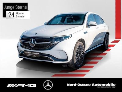 Gebraucht Mercedes EQC400 AMG 300 kW (408 PS) 2021 Unilack polarweiß SUV
