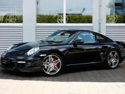 Occasion Porsche 997 Turbo 480 PK (353 kW) 2007 Zwart Coupé