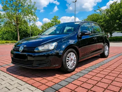 Gebraucht VW Golf VI 122 PS (89 kW) 2009 Schwarz Kleinwagen