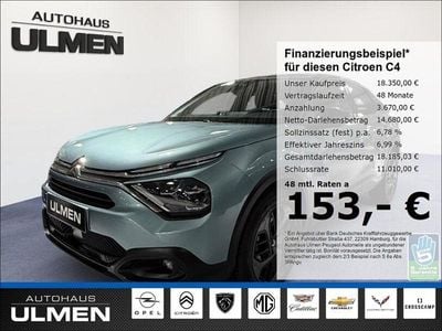Blau Gebraucht 2023 Citroën C4 Feel SUV | 18.350 € (Fairer Preis)