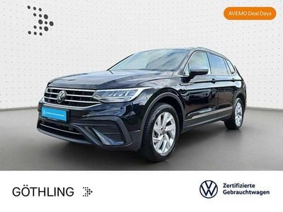 Schwarz Gebraucht 2024 VW Tiguan Allspace Life SUV | 30.880 € (Superpreis)