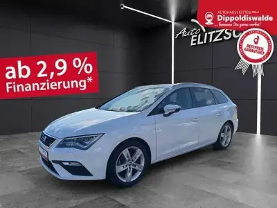 Używany Seat Leon ST FR 131 KM (96 kW) 2018 Biały Kombi
