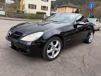 Gebraucht Mercedes SLK200 163 PS (119 kW) 2007 Schwarz Cabrio