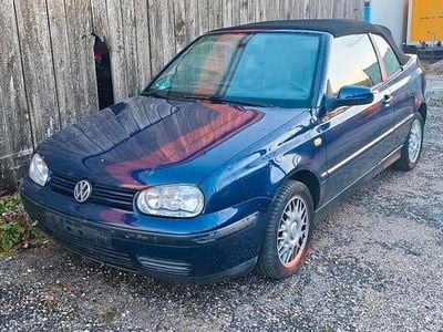 Gebraucht VW Golf Cabriolet 116 PS (85 kW) 2000 Blau Cabrio