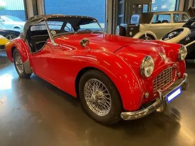 Gebraucht Triumph TR3 1957 Rot Cabrio