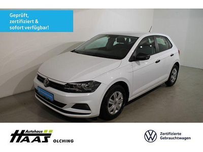 Gebraucht VW Polo Trendline 80 PS (58 kW) 2021 Weiß Kleinwagen