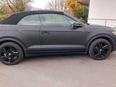 Gebraucht VW T-Roc Cabriolet Black Edition 150 PS (110 kW) 2025 Schwarz Cabrio