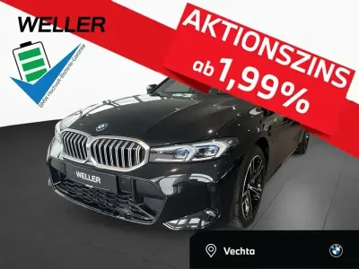 Gebraucht BMW 330e M Sport 294 PS (216 kW) 2025 Black sapphire (schwarz) Kombi