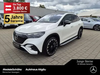 Gebraucht Mercedes EQE500 AMG 300 kW (408 PS) 2024 Manufaktur diamantweiß bright (metallic) SUV
