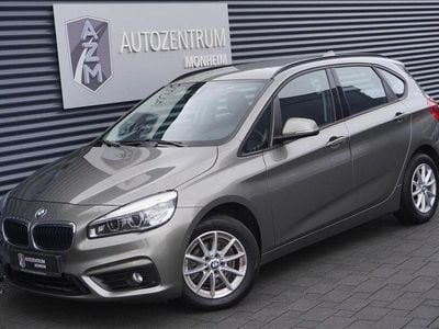 Gebraucht BMW 218 Active Tourer Basis 150 PS (110 kW) 2016 Platinsilber metallic Van / Kleinbus