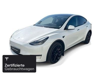 Gebraucht Tesla Model Y Long Range AWD 258 kW (351 PS) 2023 Weiß SUV