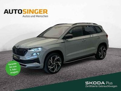 Gebraucht Skoda Karoq SportLine 150 PS (110 kW) 2024 Steelgrau SUV