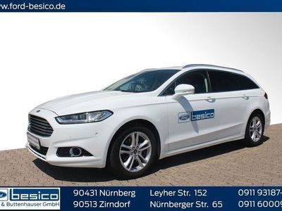 Gebraucht Ford Mondeo Titanium 150 PS (110 kW) 2017 Weiß Kombi