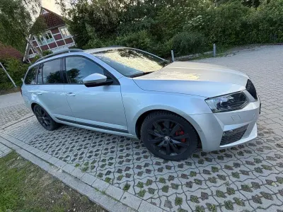 Gebraucht Skoda Octavia RS 184 PS (135 kW) 2014 Silber Kombi