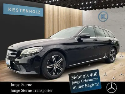 Gebraucht Mercedes C300 Avantgarde 245 PS (180 kW) 2019 Lack obsidianschwarz Kombi