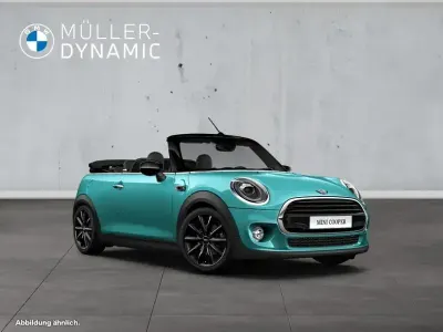 Gebraucht Mini Cooper Cabriolet 136 PS (100 kW) 2020 Caribbean aqua (metallic) Cabrio