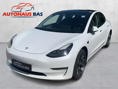 Begagnad Tesla Model 3 Long Range AWD 350 kW (476 HK) 2021 Vit Sedan