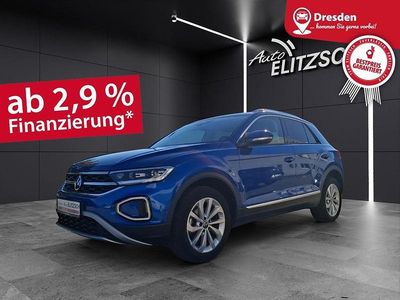 Gebraucht VW T-Roc Style 150 PS (110 kW) 2022 Ravennablau metallic SUV