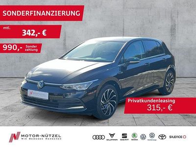 Gebraucht VW Golf VIII Style 150 PS (110 kW) 2022 Schwarz Limousine