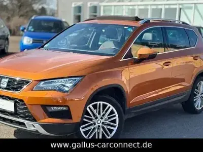 Używany Seat Ateca XCELLENCE 150 KM (110 kW) 2018 Pomarańczowy SUV