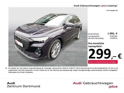 Violett Gebraucht 2025 Audi Q4 e-tron S-Line SUV | 40.911 € (Guter Preis)