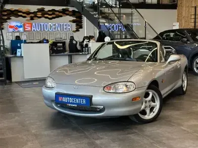 Gebraucht Mazda MX5 110 PS (80 kW) 2000 Silber Cabrio