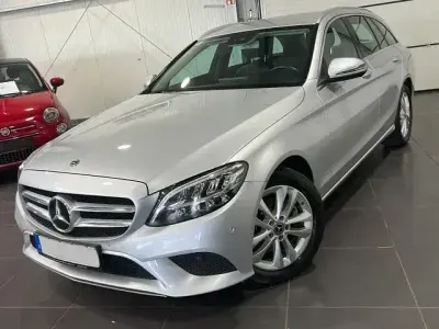 Brugt Mercedes C200 197 HK (144 kW) 2019 Sølv Stationcar
