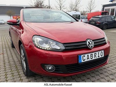 Rot Gebraucht 2011 VW Golf Cabriolet Basis Cabrio | 3.999 €