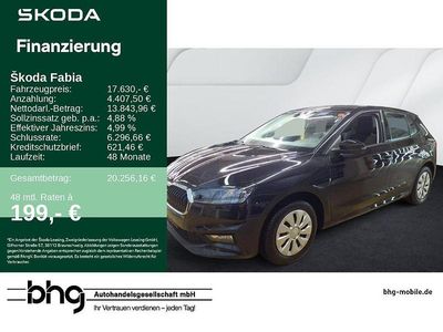 Schwarz Gebraucht 2025 Skoda Fabia Essence Limousine | 17.630 € (Fairer Preis)