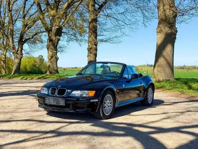 Gebraucht BMW Z3 Sport Line 118 PS (86 kW) 2001 Schwarz Cabrio