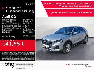 Gebraucht Audi Q2 Advanced Plus 116 PS (85 kW) 2025 Silber SUV