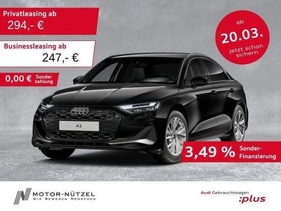 Gebraucht Audi A3 Advanced 116 PS (85 kW) 2025 Mythosschwarz metallic Limousine