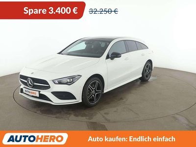 Gebraucht Mercedes CLA250e Shooting Brake AMG line 218 PS (160 kW) 2022 Polarweiss Kombi